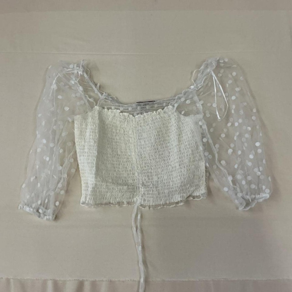 Brand new with tags Europa smocked crop top